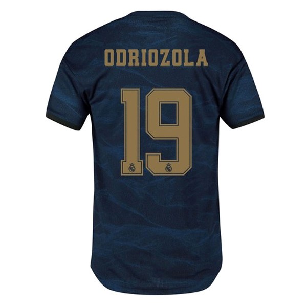 Maillot Football Real Madrid NO.19 Odriozola Exterieur 2019-20 Bleu